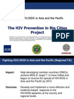 PRESENTATION: The HIV Prevention in Big Cities Project