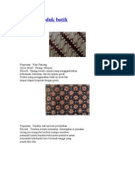 Contoh Produk Batik