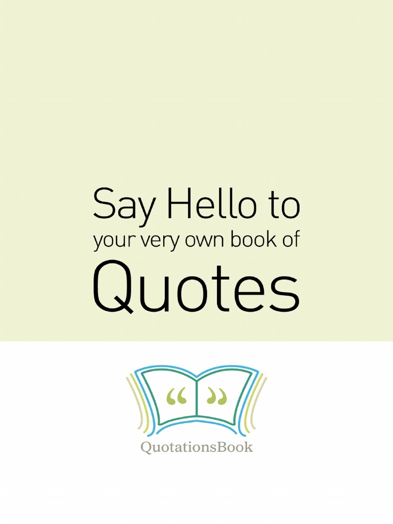 Book of Quotes PDF Envy Prayer