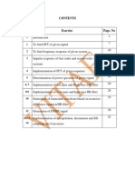 Dsp Lab Manual