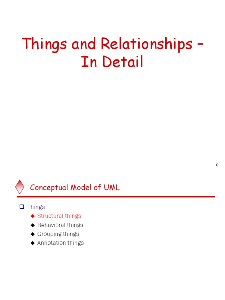 UML Structural and Behavioral Elements | PDF | Component Based Software ...