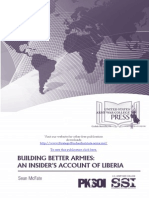 Building Better Armies: An Insider's Account of Liberia