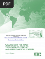 What Is Next for Mali? The Roots of Conflict and Challenges to Stability