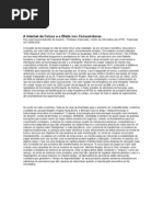 A Internet de Coisas e o Efeito Nos ores