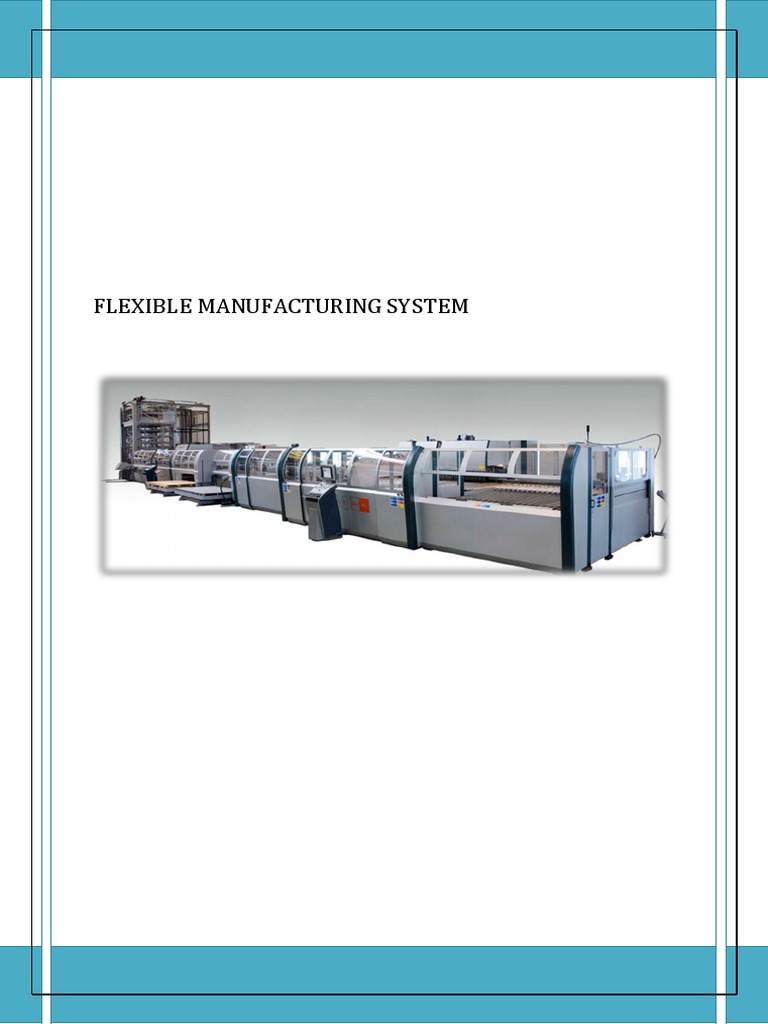 Flexible Manufacturing Insights | PDF | Automation | Numerical Control