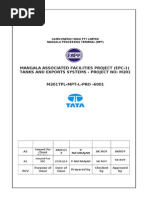 Procedure For Fab, Erec & Testing of Abovegroud Piping