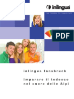 Inlingua Innsbruck Opuscolo Corsi Tedesco