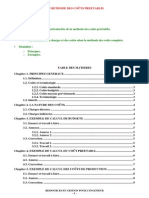 La Methode Des Coûts Preetablis