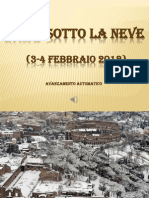 Roma Sotto La Neve