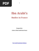 Download Akbarian Ibn Arab Studies in France by Ibn al-Arabi Foundation SN18794800 doc pdf