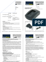 AccuPower Panther5 Charger User Manual
