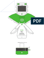 iMac G3 Lime Papercraft