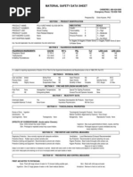 Fire, Explosion, Compatibility and Safety Hazards of