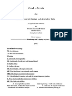 Zend Avesta. 01 Svenska Gustav Theodor Fechner.