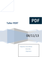 Taller Pert Gallardo Solis Harris