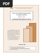 The Current State of Aquaculture in Laguna de Bay