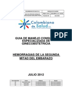 05 Hemorragias de La Segunda Mitad Del Embarazo