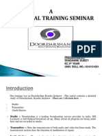DD Lucknow Industrial Training Report