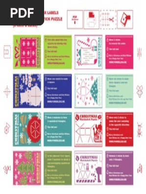 Printable matchbox Labels