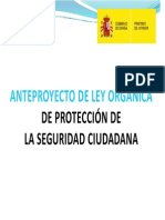 Ley de Seguridad Ciudadana