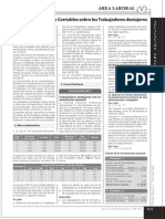 Aspectos Laborales y Contables Sobre Trabajadores Destajeros