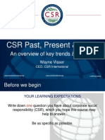 CSR Past Present Future