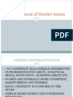 Management of Gender Issues