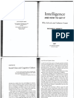 Nisbett. Intelligence and How To Get It. Ch. 5