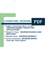 Literature Ekonomi Mikro