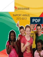 DSFM - Rapport Annuel 2012-2013