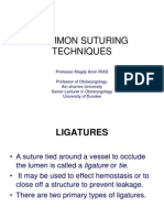 Suturing