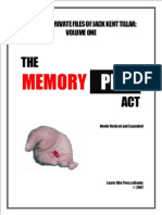 Jack Kent Tillar - Memory Pill Act