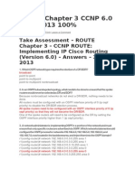 Route Exam Cap 3 CCNP 6