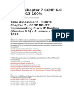 Route Exam Cap 7 CCNP 6