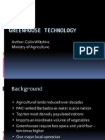 Greenhouse Technology Recent Research
