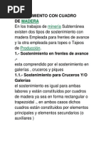 Sostenimiento Con Cuadro De