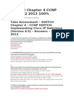 Switch Exam 4 CCNP 6