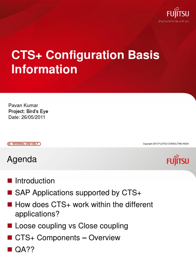 CTS+ Basic Introduction (1) | Computer Engineering | Software Engineering