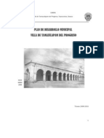 Plan de Desarrollo Villa de Tamazulapam Del Progreso 2008-2011