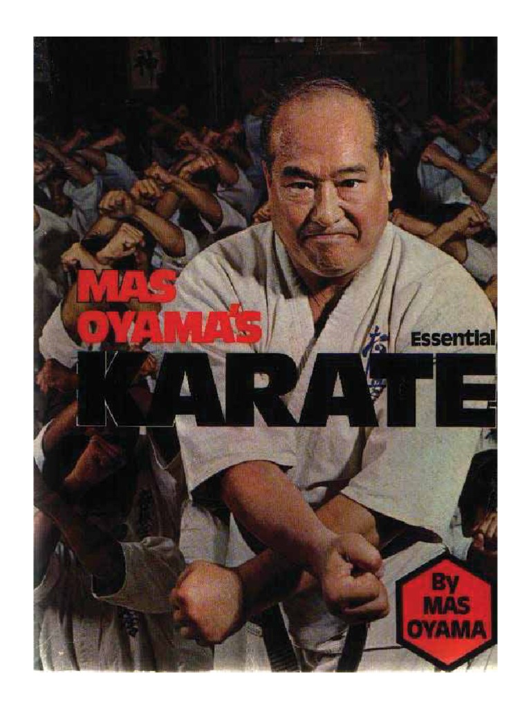 Livre Mas Oyama Kyokushin Karaté Basic – Édition Japonaise – Bon état