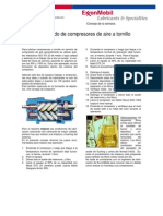 Flushing Compresores Tornillo