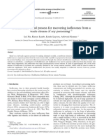 A Membrane-based Process for Recovering Isoflavones From A