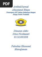 Download ARTIKEL AKUNTANSI BIAYA TENTANG PENERAPAN ABC KAITANNYA DENGAN HPPHARGA POKOK PRODUKSI by Dina Novita SN188072087 doc pdf