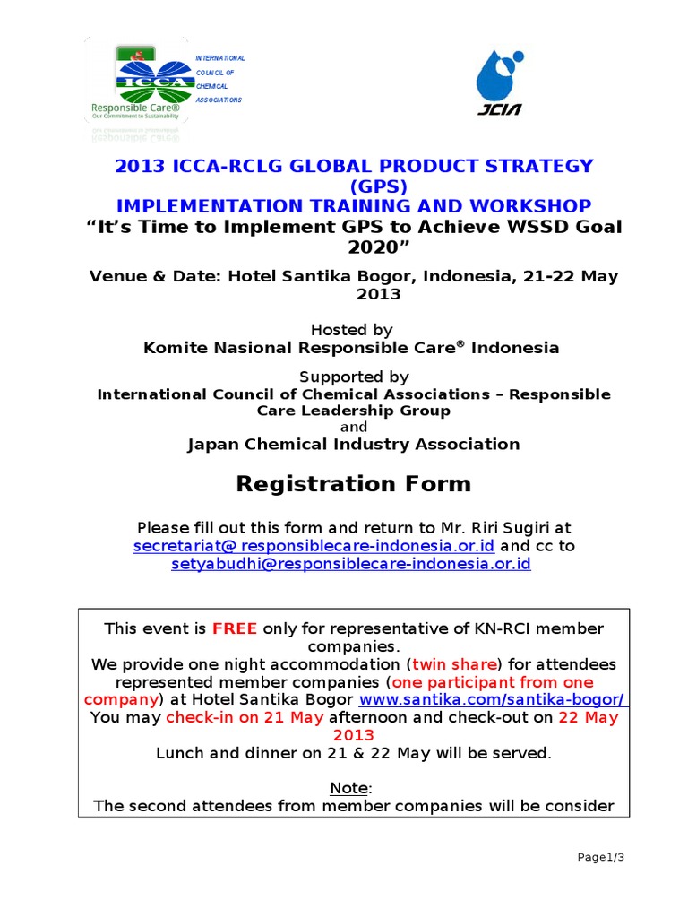 2013 RegForm GPS Implementation Training PDF Computing And