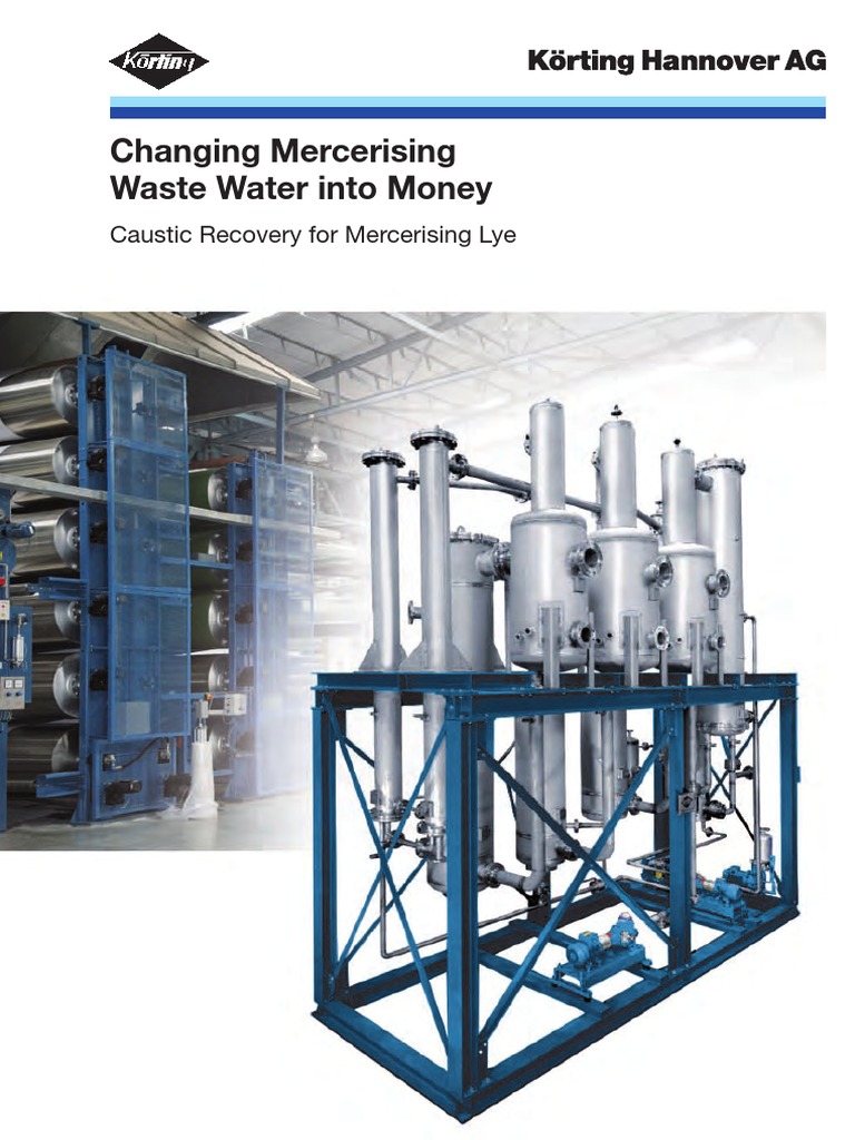 Caustic Recovery Plant PDF Steam Sodium Hydroxide