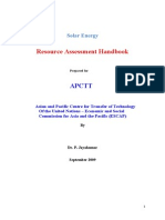 SOLAR Resource Assessment Handbook