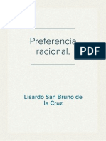 Preferencia racional .