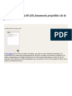 Papers D'anàlisi 07 . - I-Els Fonaments Prepolítics de La Política - I PDF