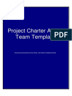 Project Charter Action Template