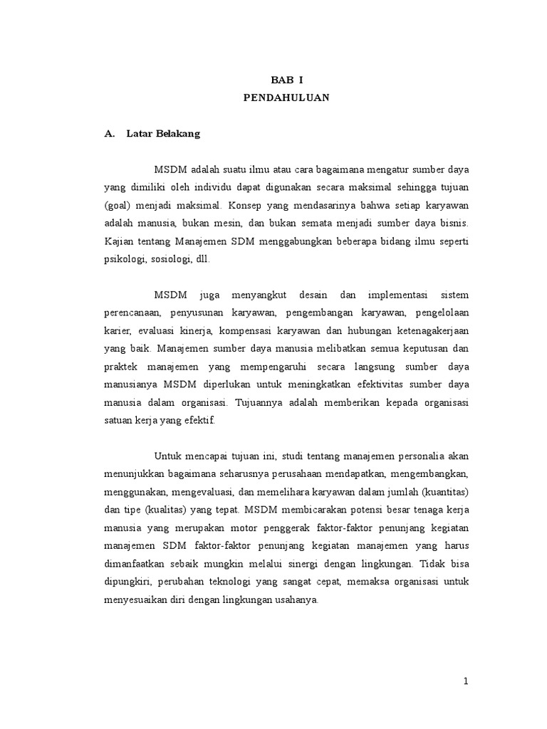 Pengenalan Penempatan Dan Pemberhentian